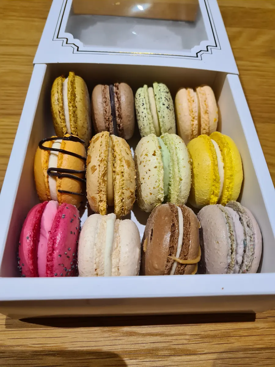 Coffret de macarons